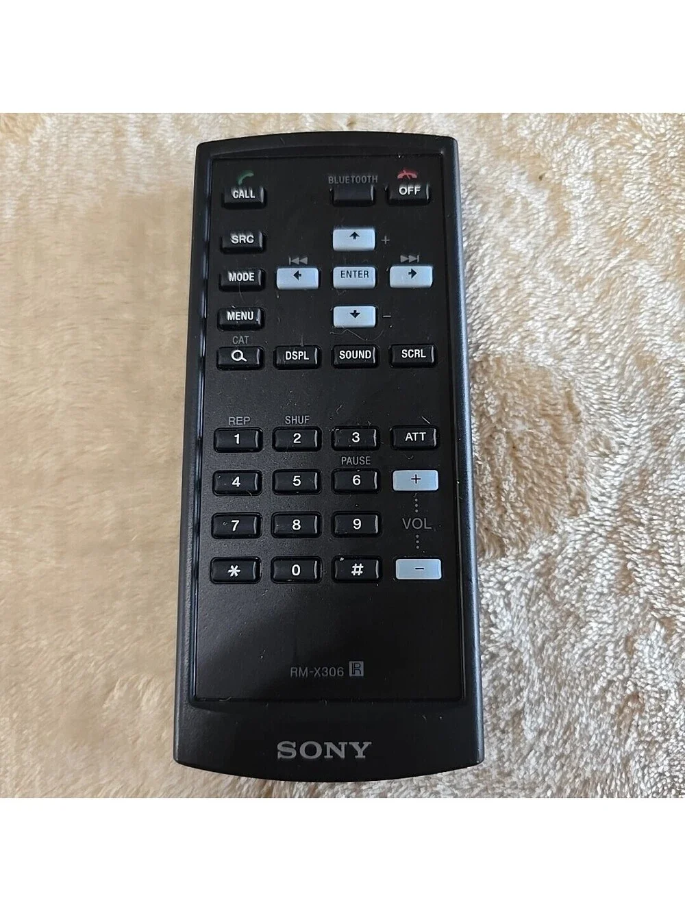 Original Sony RM-X306 Car Stereo Bluetooth Remote Control